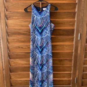Mara Hoffman Blue Print Maxi Dress